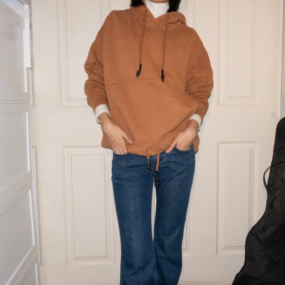Oversized Hoodie | Cotton On | Brown/Tan - Picture 3 of 7